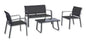 4-Piece Arent Living Room Set with Steel Frame
