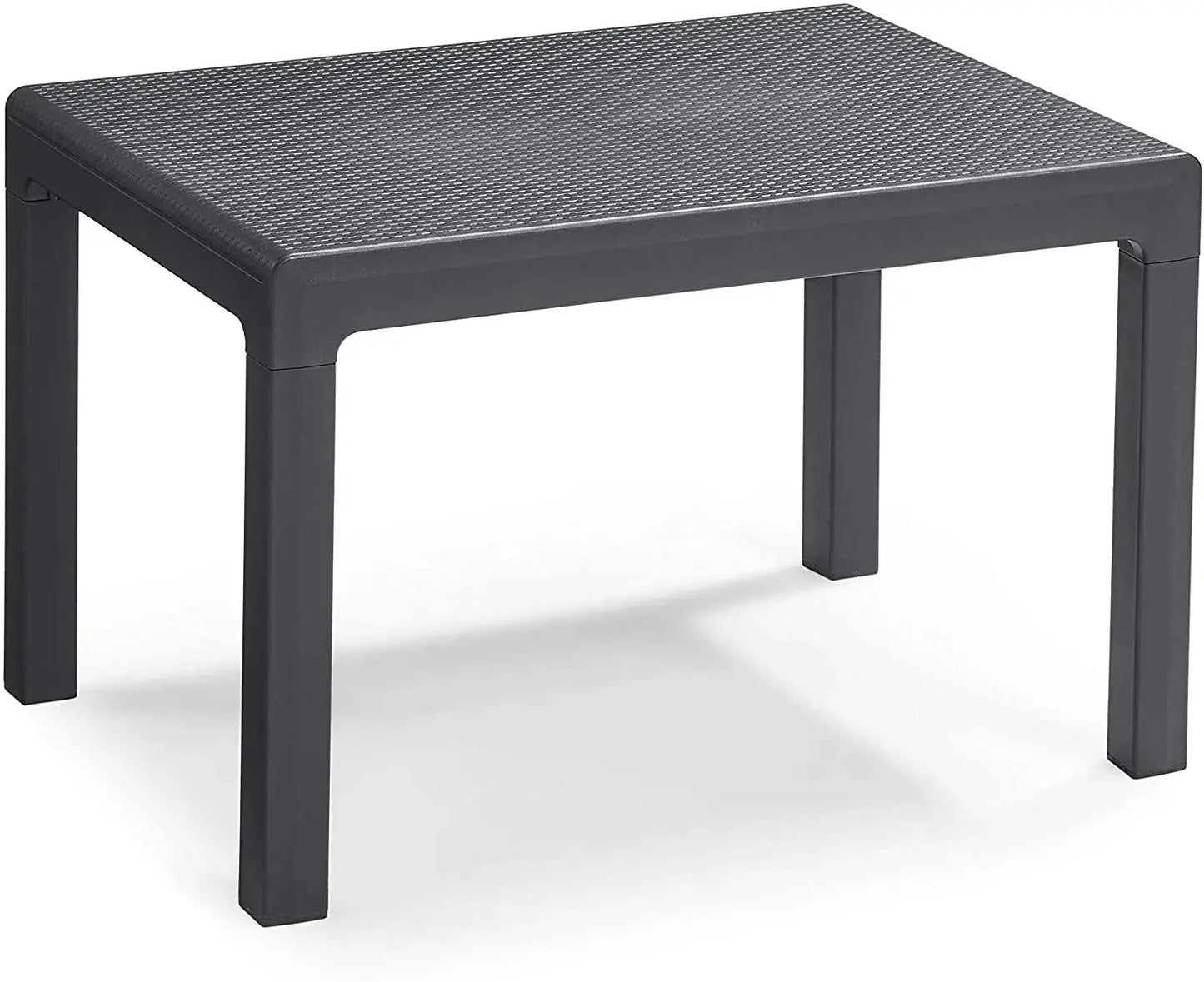 Salotto da giardino Emily Set graphite con cuscini grigi
