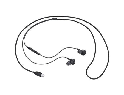 Samsung In-Ear-Kopfhörer Eo-Ic100Bb Usb-C Schwarz Samsung Kabelgebundene Kopfhörer Schwarz