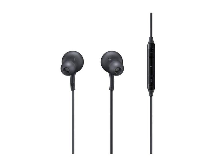 Samsung In-Ear-Kopfhörer Eo-Ic100Bb Usb-C Schwarz Samsung Kabelgebundene Kopfhörer Schwarz