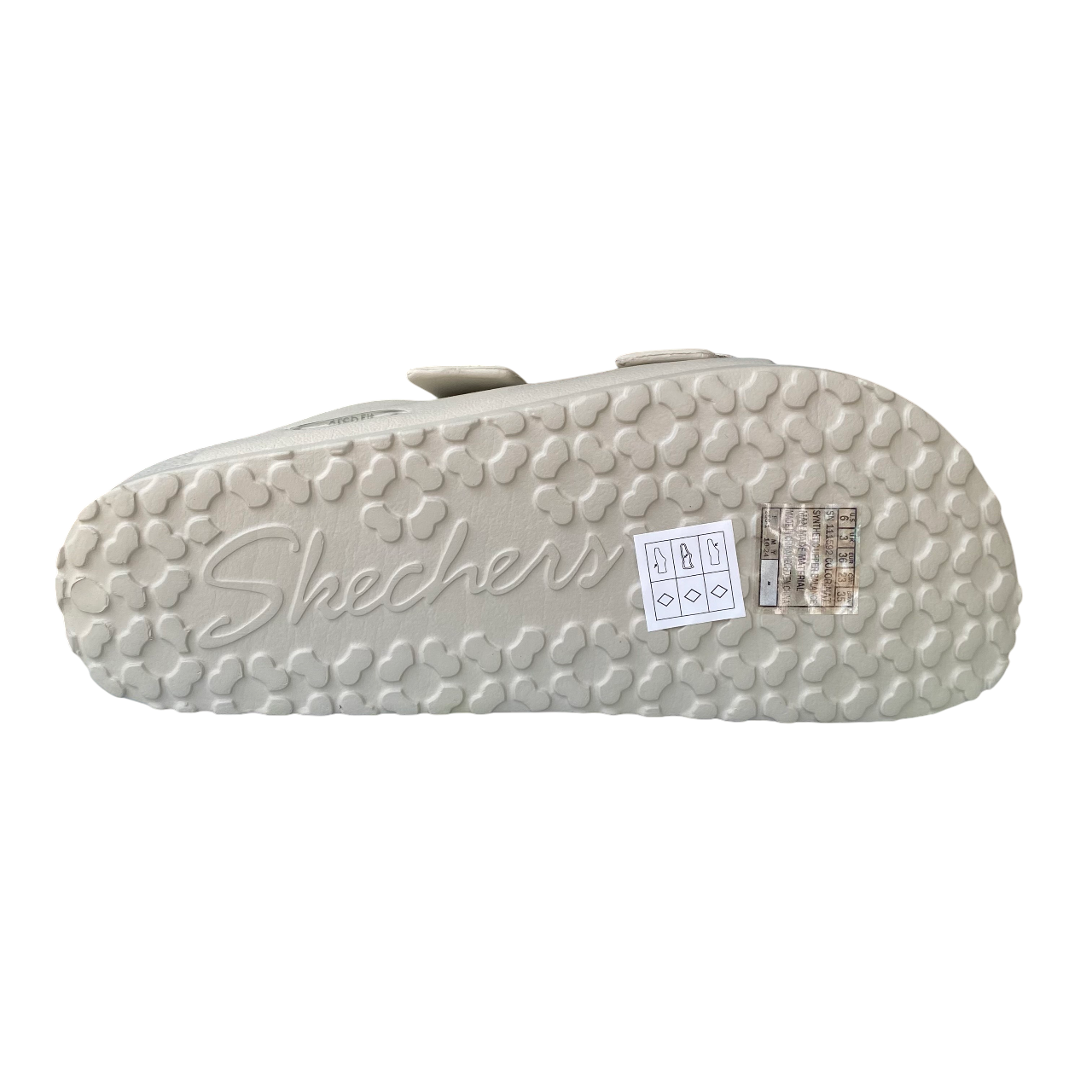 Sandali Skechers Arch Fit Cali Breeze | Comfort Podologico | 111592/NAT naturale