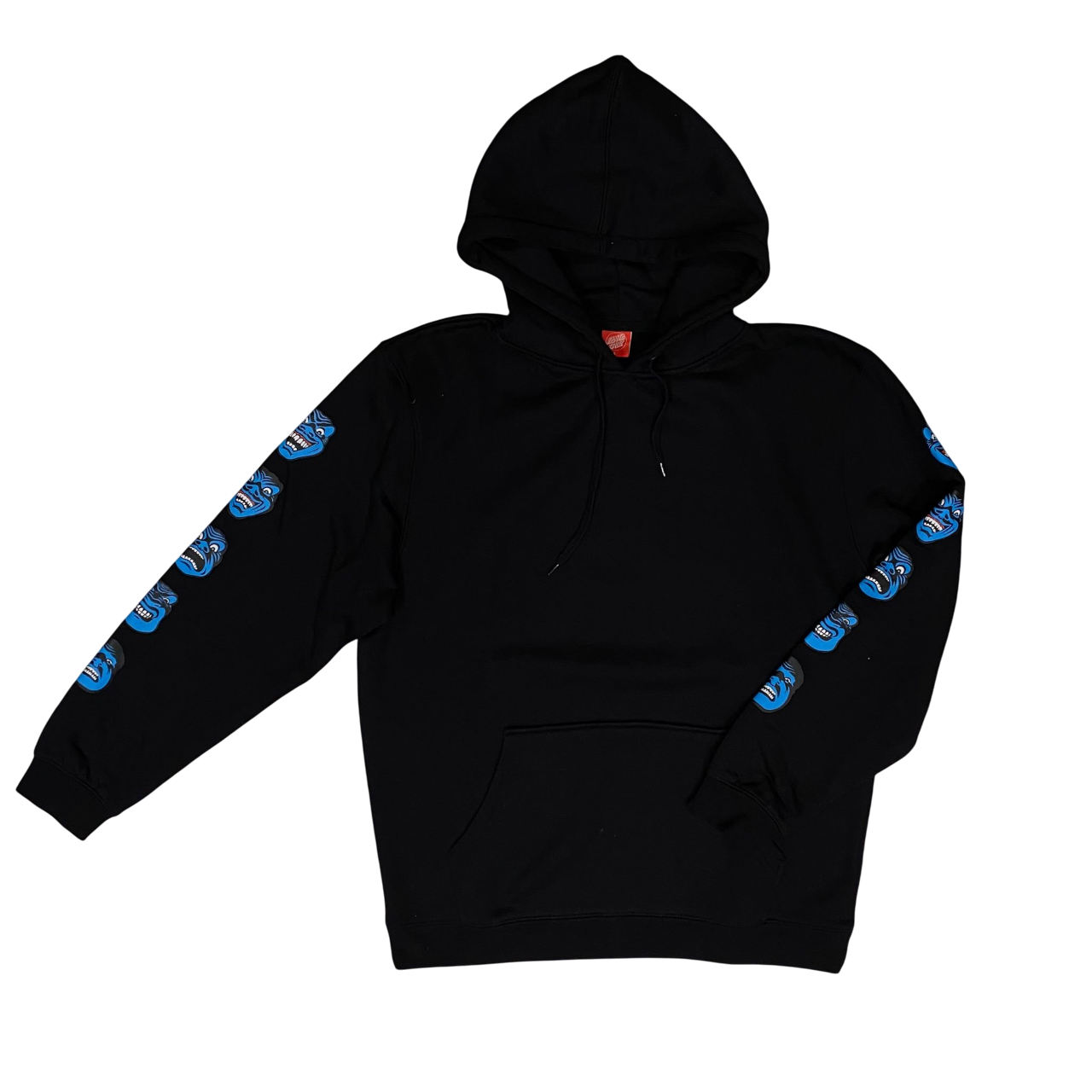 Santa Cruz felpa con cappuccio da uomo Speed Wheels Faces Hood  nero
