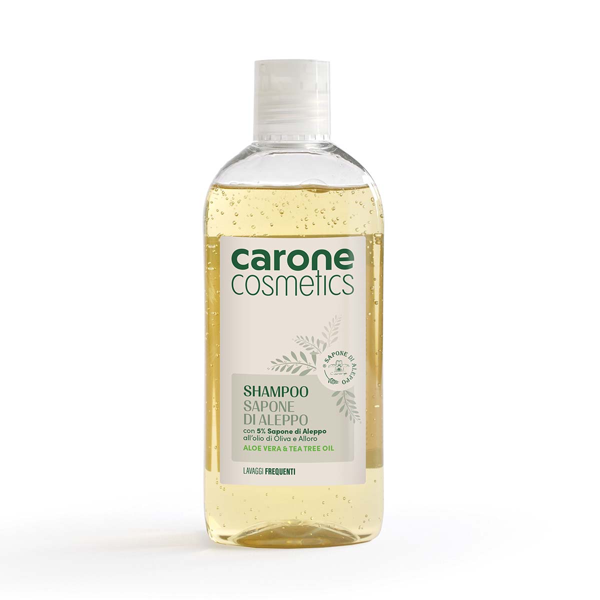 Sapone Di Aleppo Shampoo 5% Lavaggi Frequenti Per Capelli Secchi 250 ml
