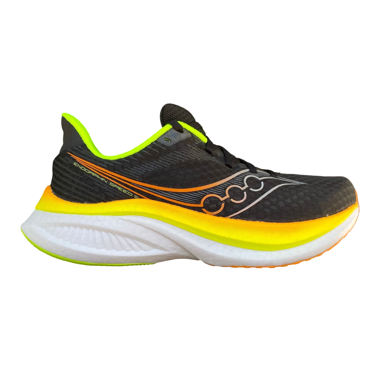 Saucony Endorphin Speed 5 S21007-31 Scarpe Running Uomo Nero-Arancio