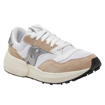 Saucony Jazz NXT Sneakers Lifestyle Donna Bianco Argento - S60790-11