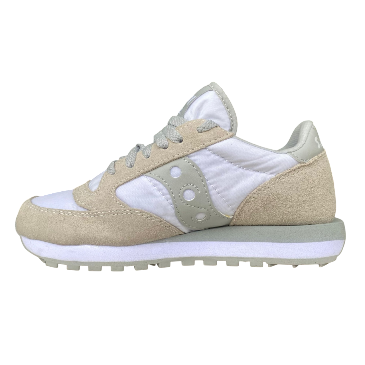 Saucony Jazz Original Sneakers Lifestyle Unisex Bianco Grigio - S2044-396