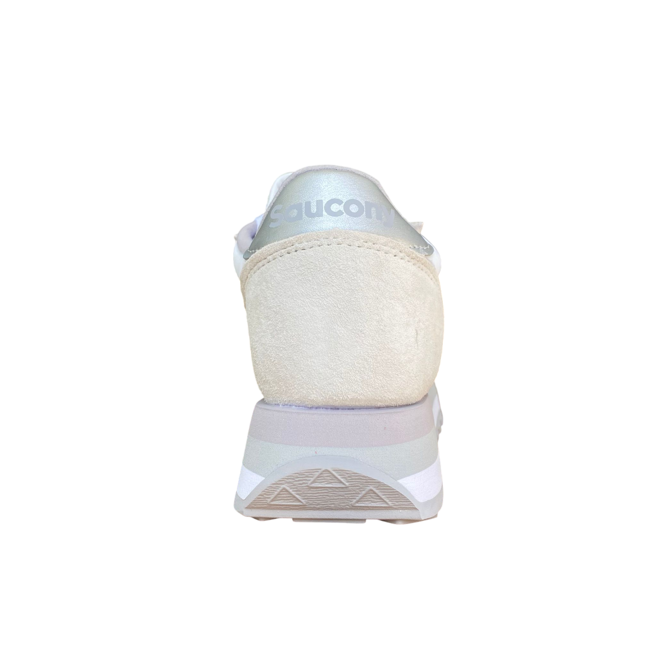 Saucony Jazz Triple S60530-16 Sneakers Donna Bianco Argento Platform