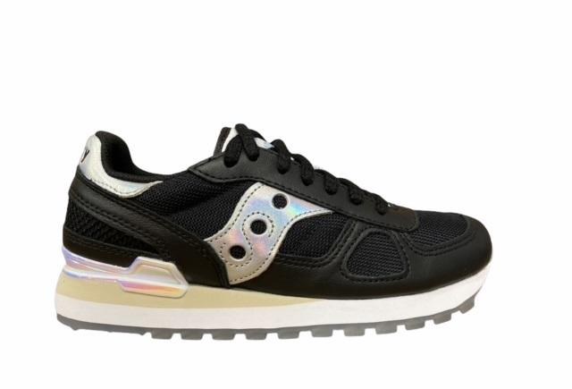 Saucony Shadow S60565-1 Sneakers Donna Nero Iridescente Originals