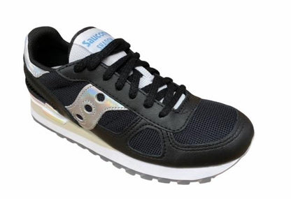 Saucony Shadow S60565-1 Sneakers Donna Nero Iridescente Originals