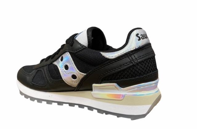 Saucony Shadow S60565-1 Sneakers Donna Nero Iridescente Originals