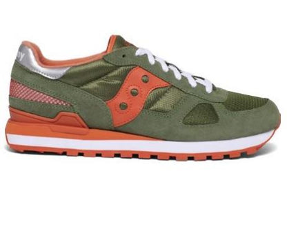 Saucony Shadow Original Lifestyle Sneakers Uomo Verde Arancio - S2108-731