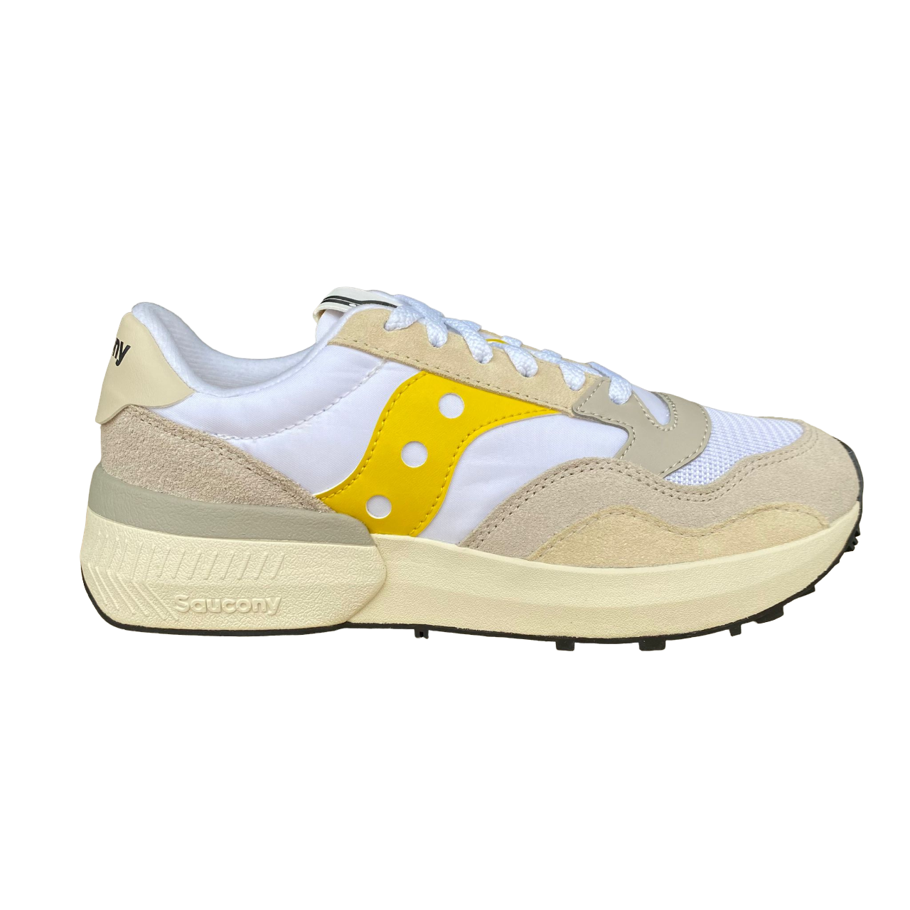 Saucony Originals Sneakers Uomo Jazz NXT S70790-16 Bianco Giallo