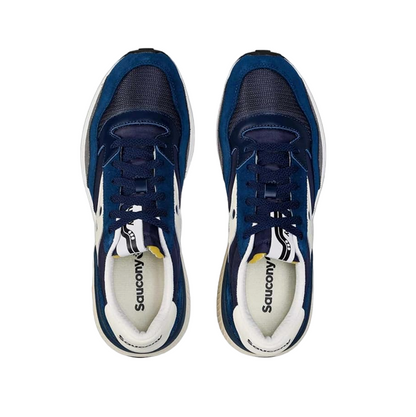 Saucony Lifestyle Sneakers Uomo Blu Crema - Jazz NXT S70790-6