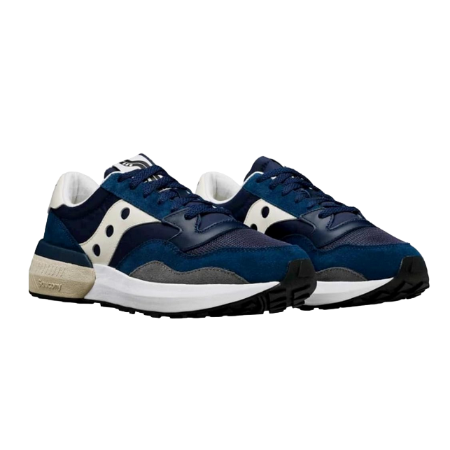 Saucony Lifestyle Sneakers Uomo Blu Crema - Jazz NXT S70790-6