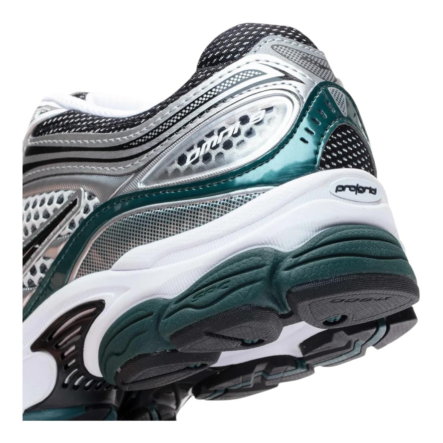 Saucony Sneakers Uomo ProGrid Omni 9 S70739-56 Bianco Argento Verde Pino