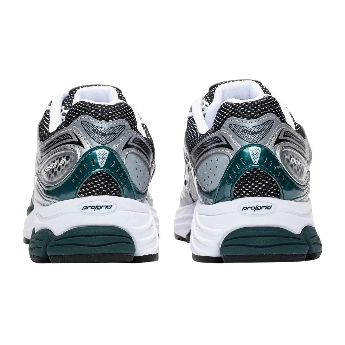Saucony Sneakers Uomo ProGrid Omni 9 S70739-56 Bianco Argento Verde Pino