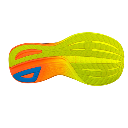 Saucony Ride 18 Scarpe Running Uomo Grigio Giallo - S21000-99