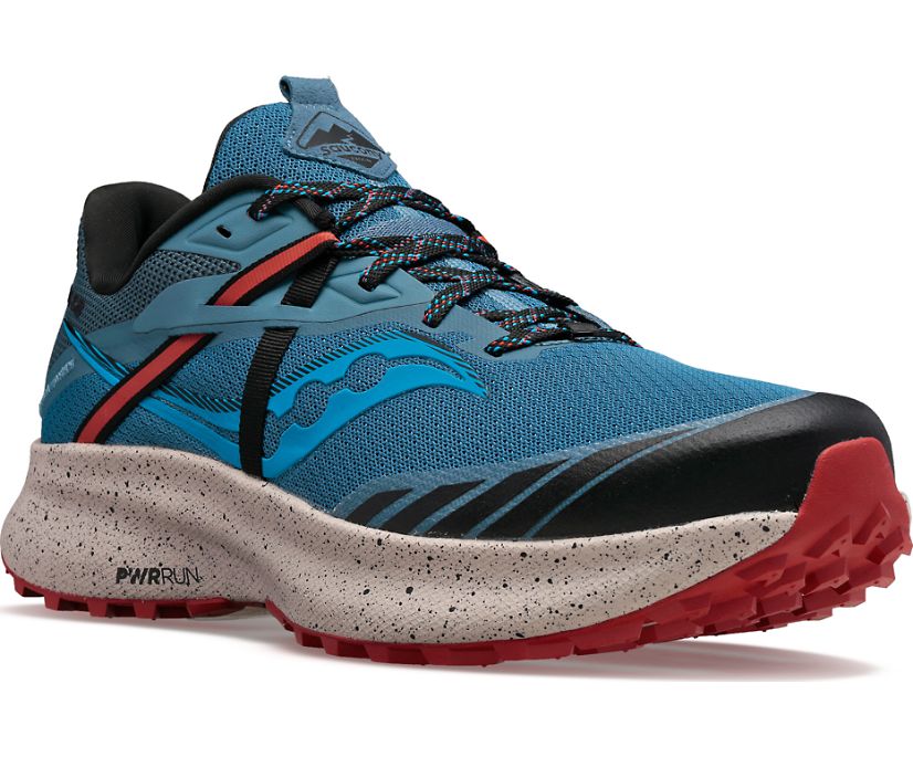 Saucony Ride 15 TR S20775-31 Deep Sea Lava - Scarpe Trail Running Uomo Ammortizzate