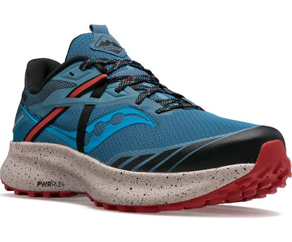 Saucony Ride 15 TR S20775-31 Deep Sea Lava - Scarpe Trail Running Uomo Ammortizzate