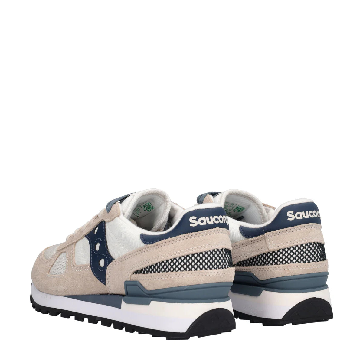 Saucony Shadow Original S2108-879 Sneakers Lifestyle Uomo Bianco Navy Blu Vintage