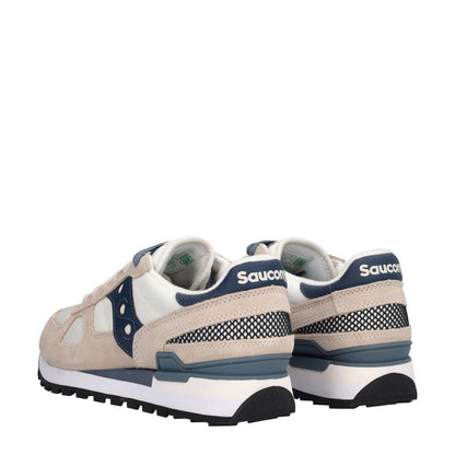 Saucony Shadow Original S2108-879 Sneakers Lifestyle Uomo Bianco Navy Blu Vintage
