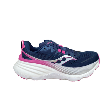 Saucony Hurricane 24 S10933-161 Scarpe Running Donna Stabilità Pronazione Massima Ammortizzazione Blu Fucsia