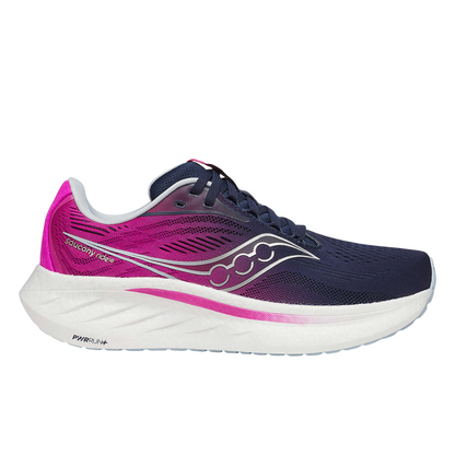Saucony Ride 18 S11000-160 Scarpe Running Donna Versatili Allenamento Quotidiano Blu Fucsia