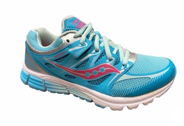 Saucony Zealot SY53672 Scarpe Running Junior Turchese Argento Corallo - 044212178461