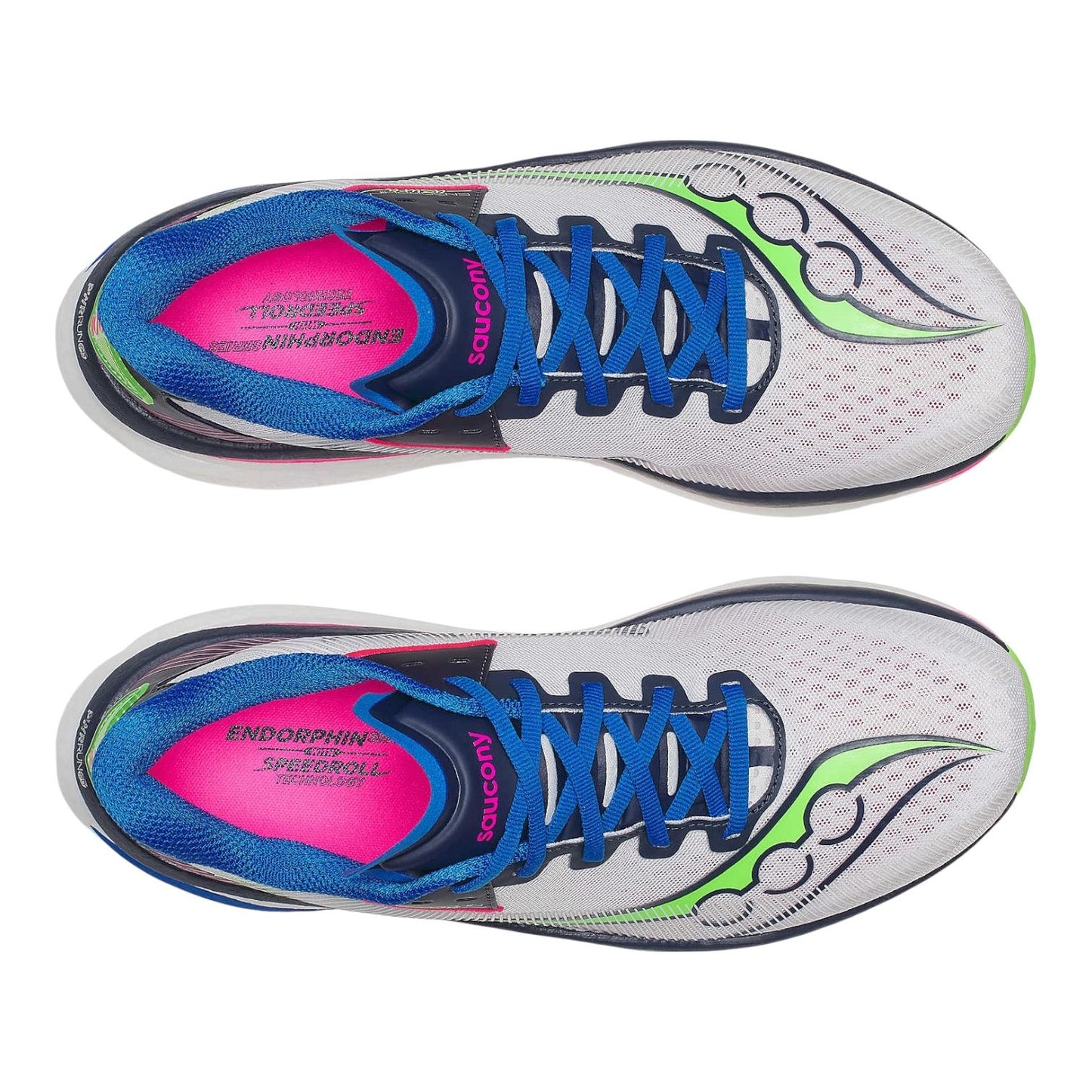 Saucony Scarpa Running Uomo Endorphin Azura Bianca Blu - S21070-124