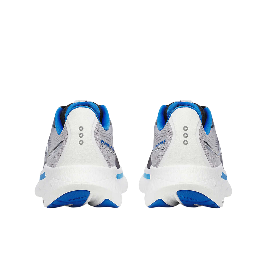 Saucony Ride 18 S21000-160 Scarpe Running Uomo Versatili Allenamento Quotidiano Nero Blu Paracadutista