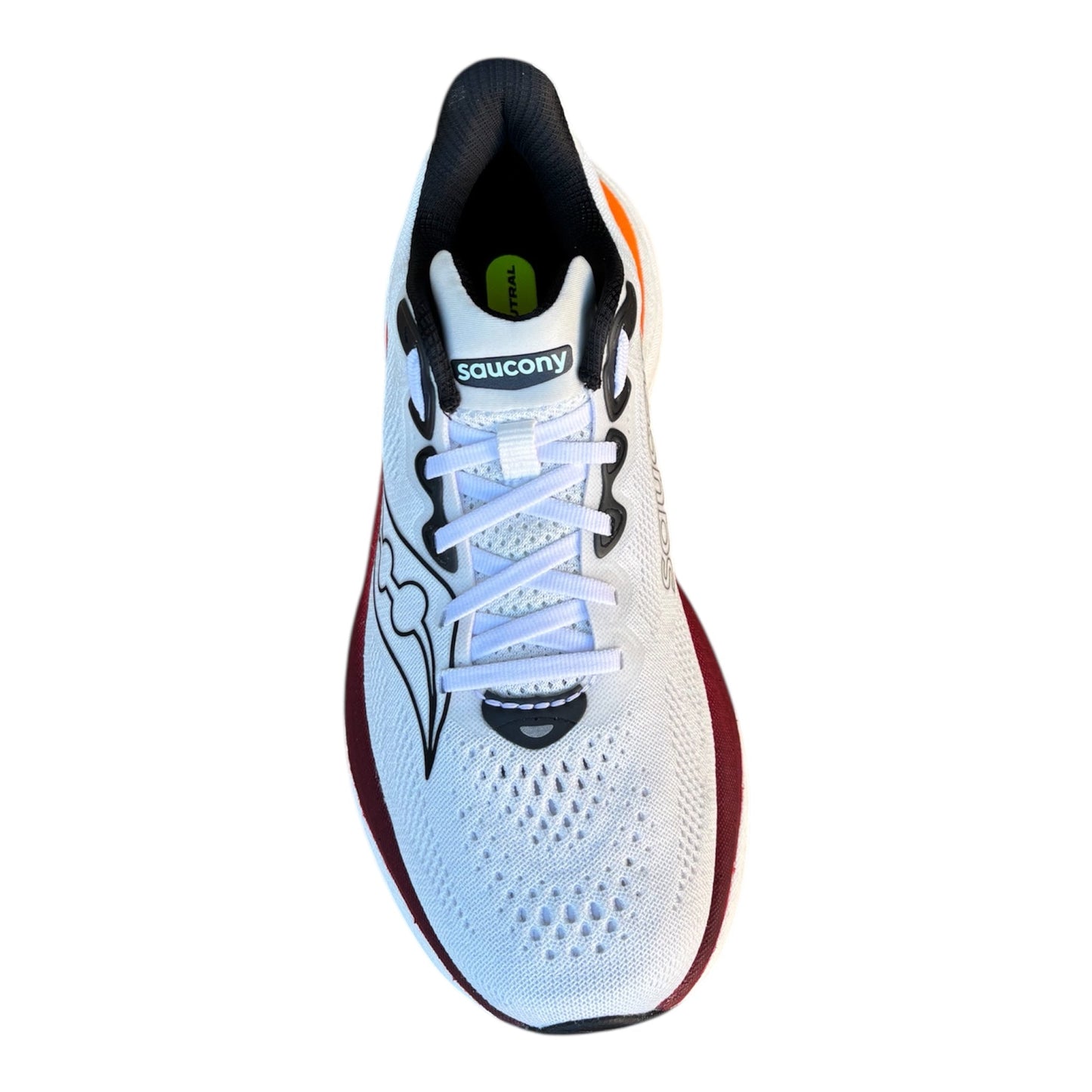 Saucony Ride 19 S21055-172 Bianco-Cremisi