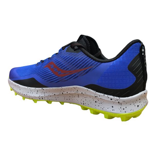 Saucony Peregrine 12 Uomo Blu Rosso Trail Running - S20737