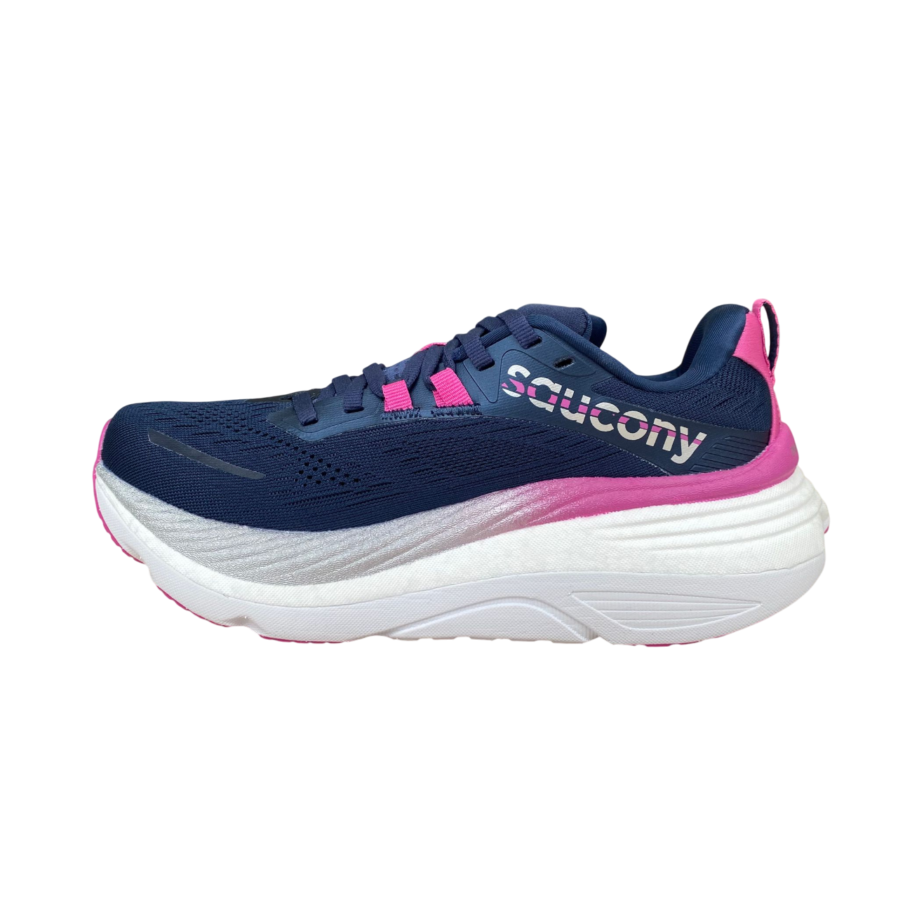 Saucony Hurricane 24 S10933-161 Scarpe Running Donna Stabilità Pronazione Massima Ammortizzazione Blu Fucsia