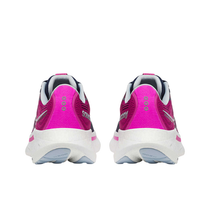 Saucony Ride 18 S11000-160 Scarpe Running Donna Versatili Allenamento Quotidiano Blu Fucsia