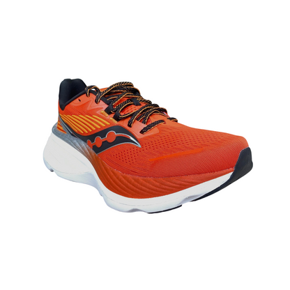 Saucony Hurricane 24 S20933-164 Scarpe Running Uomo Stabilità Pronazione Massima Ammortizzazione Pepe Rosso Nero