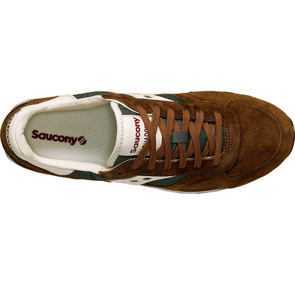 Saucony Shadow Original S70780-3 Marrone Verde Uomo Sneakers Heritage EVA