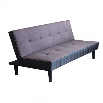 Modernes Schlafsofa Alvin mit Metall- und Holzrahmen