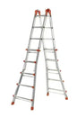Giant aluminium ladder 5+5