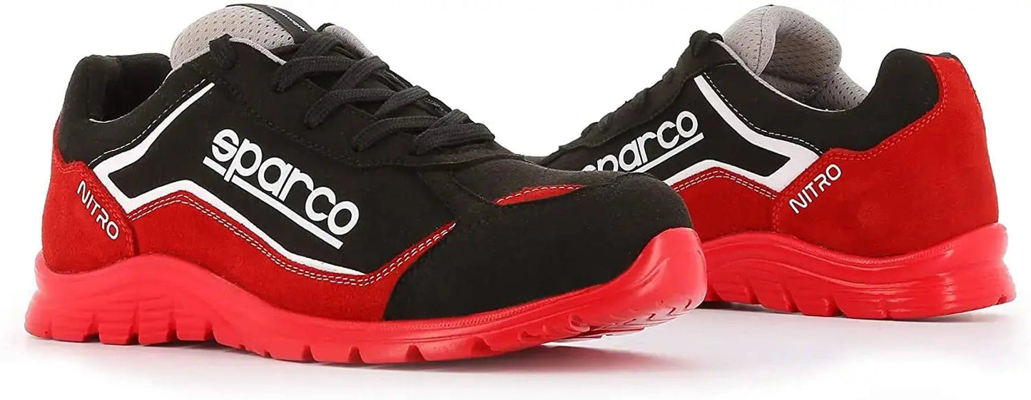 Scarpa da lavoro sparco nitro s3 rossa