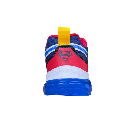 Geox scarpa Junior Ciberdron Superman J56LBD 05411 C0200 Blu-Rosso