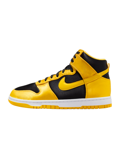 Nike Dunk High FN4216-001 Women's Sneakers Black White Maize