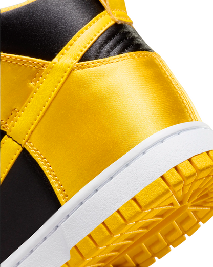 Nike Dunk High FN4216-001 Women's Sneakers Black White Maize