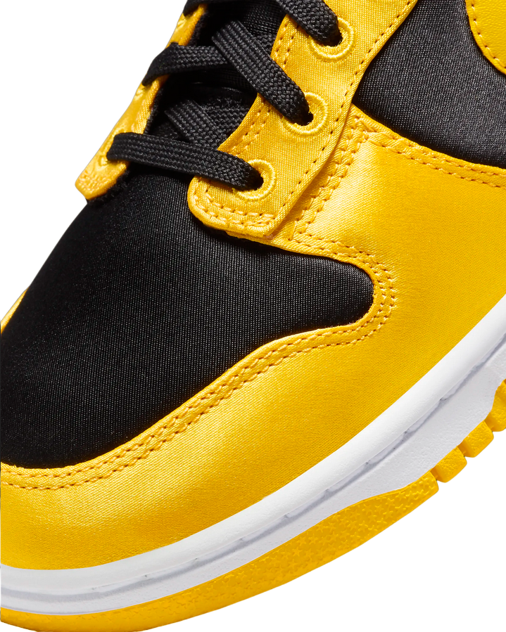 Nike Dunk High FN4216-001 Women's Sneakers Black White Maize