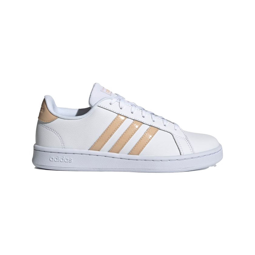 Adidas scarpa sneakers da donna Grand Court GV7148 bianco-fard