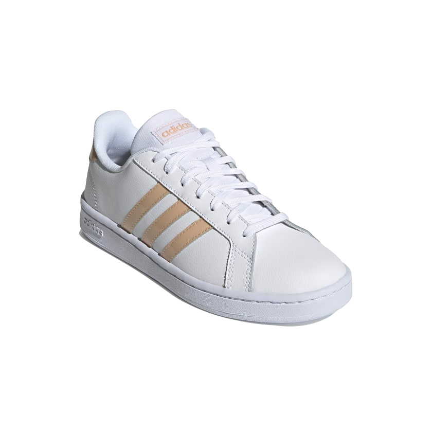 Adidas scarpa sneakers da donna Grand Court GV7148 bianco-fard