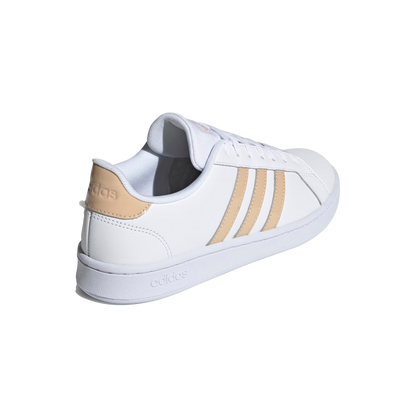 Adidas scarpa sneakers da donna Grand Court GV7148 bianco-fard