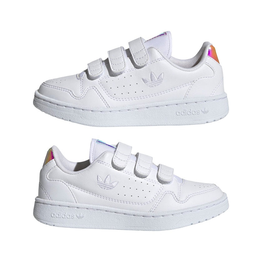 Adidas Originals sneakers da bambina con strappo NY 90 CF C FY9847 white