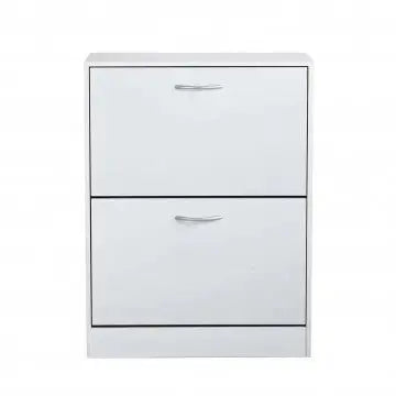 Scarpiera Sally Bianca: Legno, cm 60x24x80