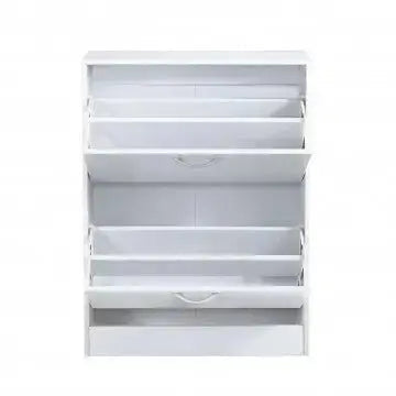 Scarpiera Sally Bianca: Legno, cm 60x24x80
