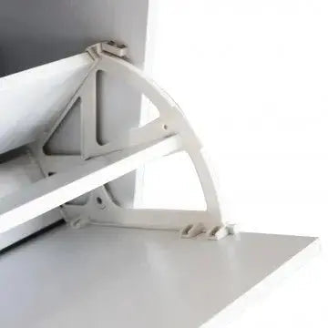 Scarpiera Sally Bianca: Legno, cm 60x24x80